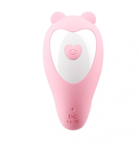 MizzZee - Cute Bear Suction Wearable Vibrators (Connect WeChat Mini Programs - Chargeable)